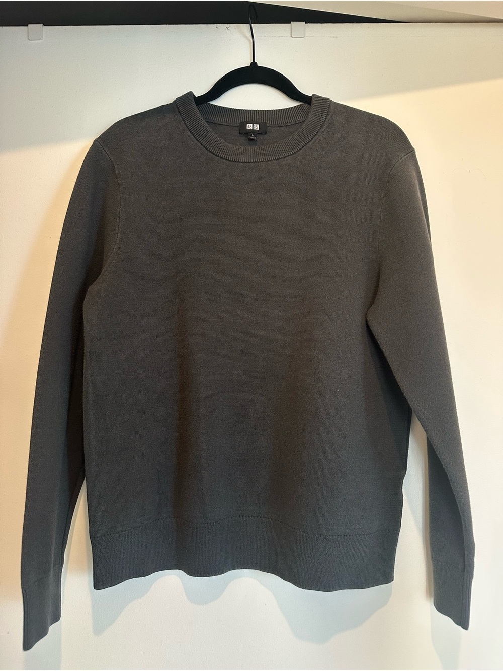 UNIQLO Men’s Crewneck Sweater - Dark Gray